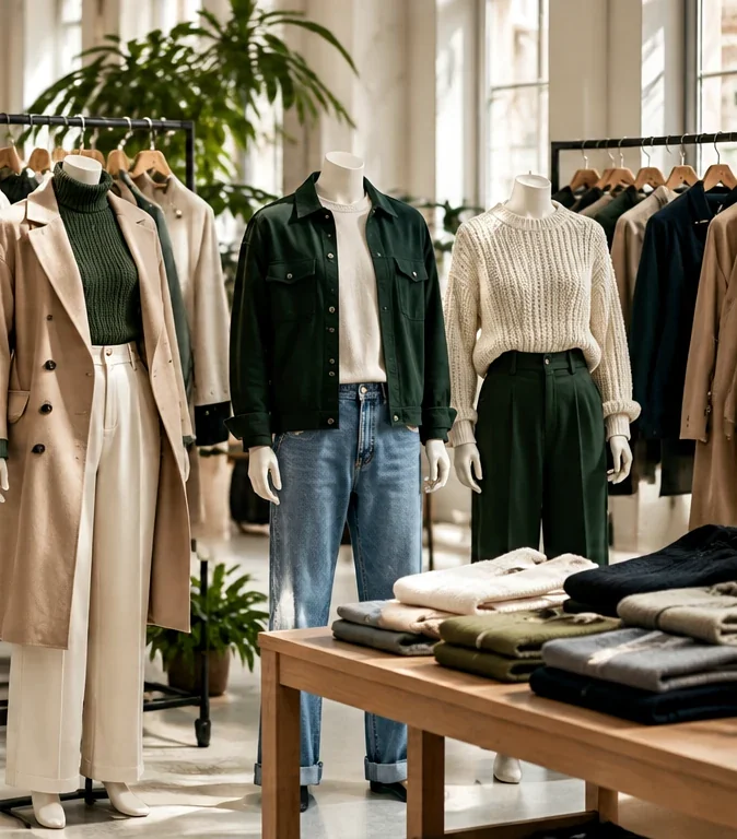 Contemporary garment collection for international sourcing