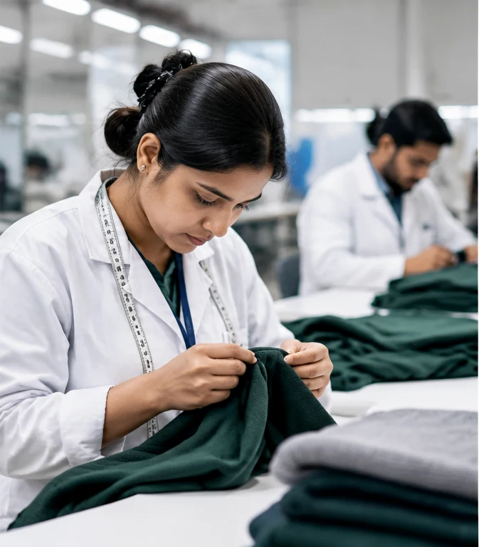 Apparel quality control and inspection